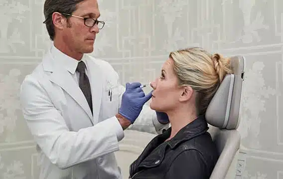 It is important to discuss your aesthetic goals and potential side effects with a board-certified plastic surgeon before undergoing any dermal filler treatment